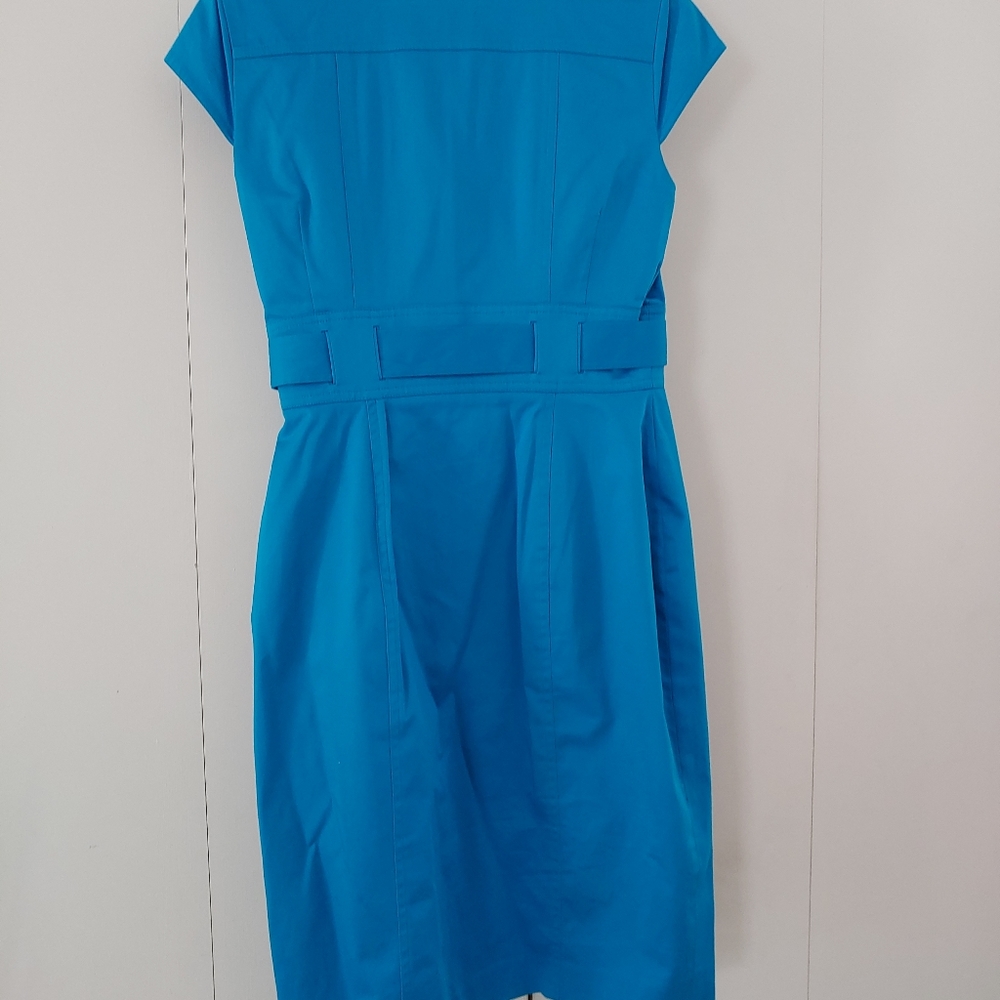 Calvin Klein Belted Shirt Dress (lined)